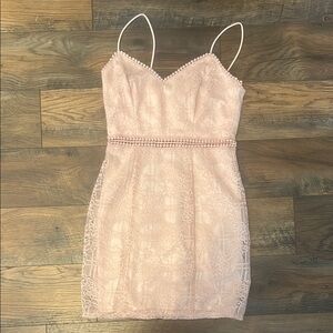 Jump Pink Sheath Mini Dress Spaghetti Strap Sweetheart